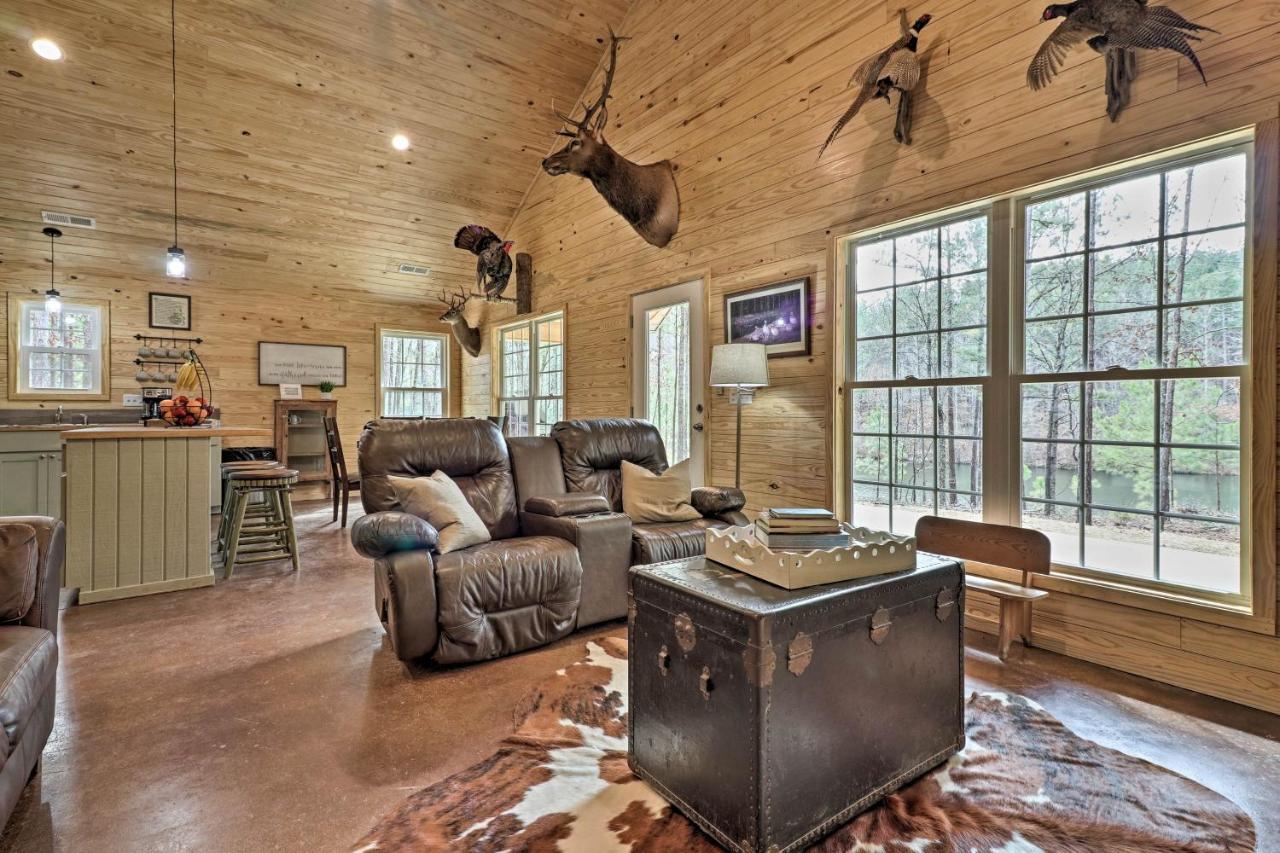 Peaceful Family Cabin On 10 Acres With Game Room! Heflin Exterior foto