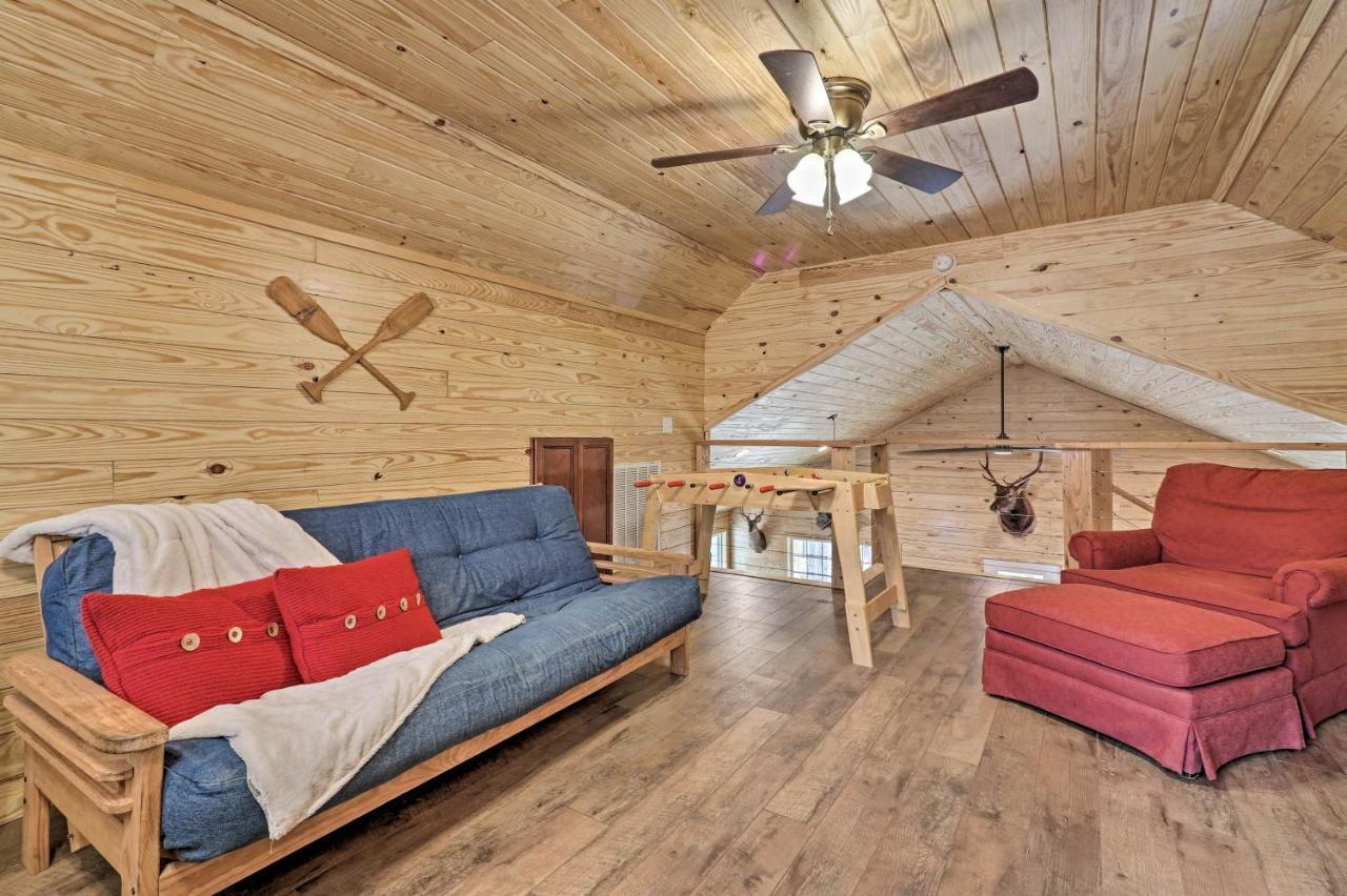 Peaceful Family Cabin On 10 Acres With Game Room! Heflin Exterior foto